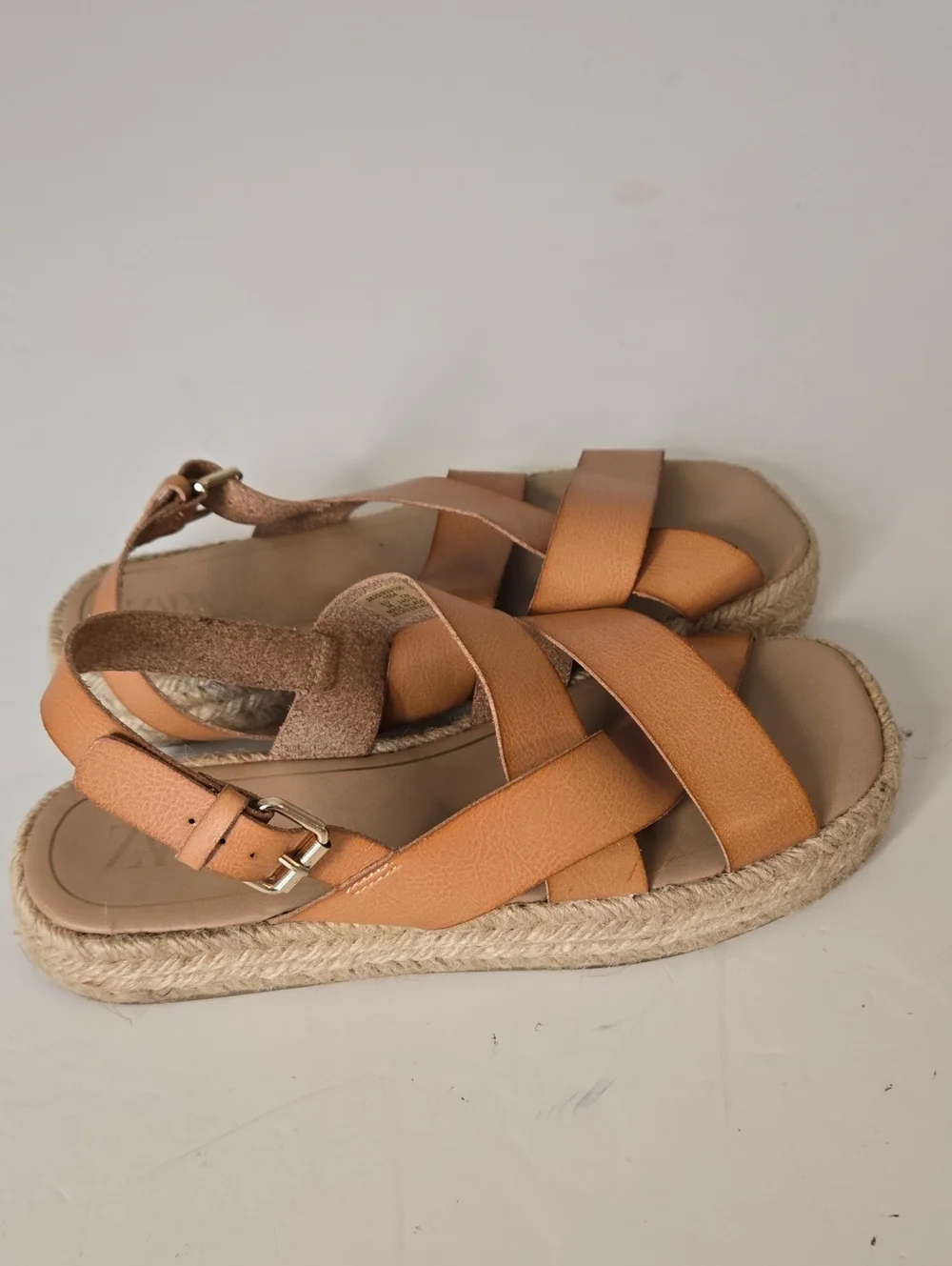 Zara comfortable tan